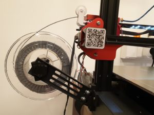 CR-10S PRO Filament holder / Side Spool mount