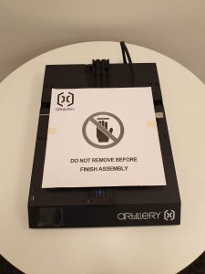 Sidewinder X1 printer