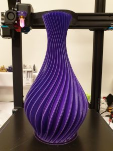 Sidewinder X1 vase mode