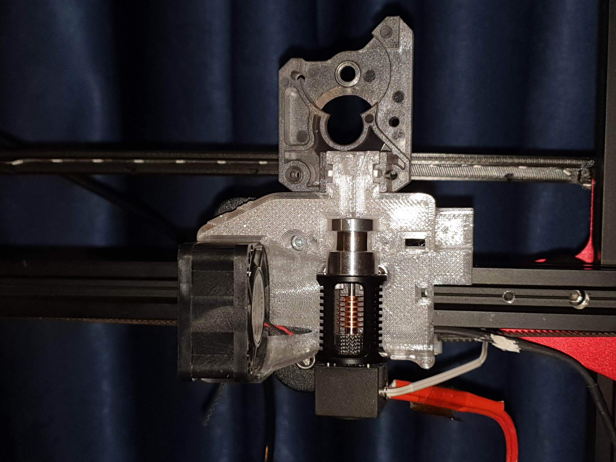CR-10S PRO Direct Drive setup - BMG Extruder and Dragon Hotend.