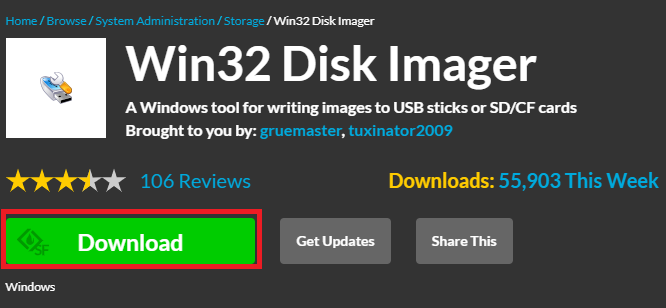 free download win64 disk imager