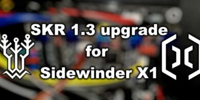 SKR 1.3 upgrade for Sidewinder X1