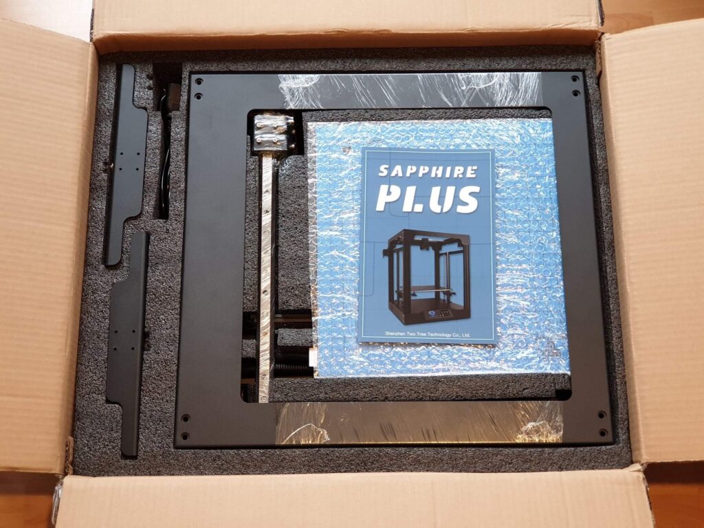 Sapphire Plus packaging 3 | Sapphire Plus Review - Affordable CoreXY