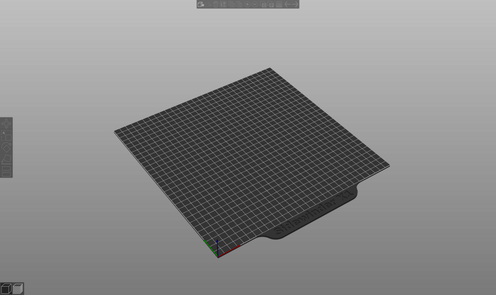 Sidewinder X1 Custom Build Plate