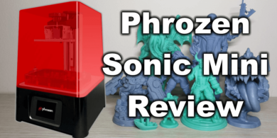 Phrozen Sonic Mini Review Budget resin printer