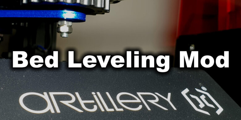 Artillery Bed Leveling Mod - Sidewinder X1 and Genius