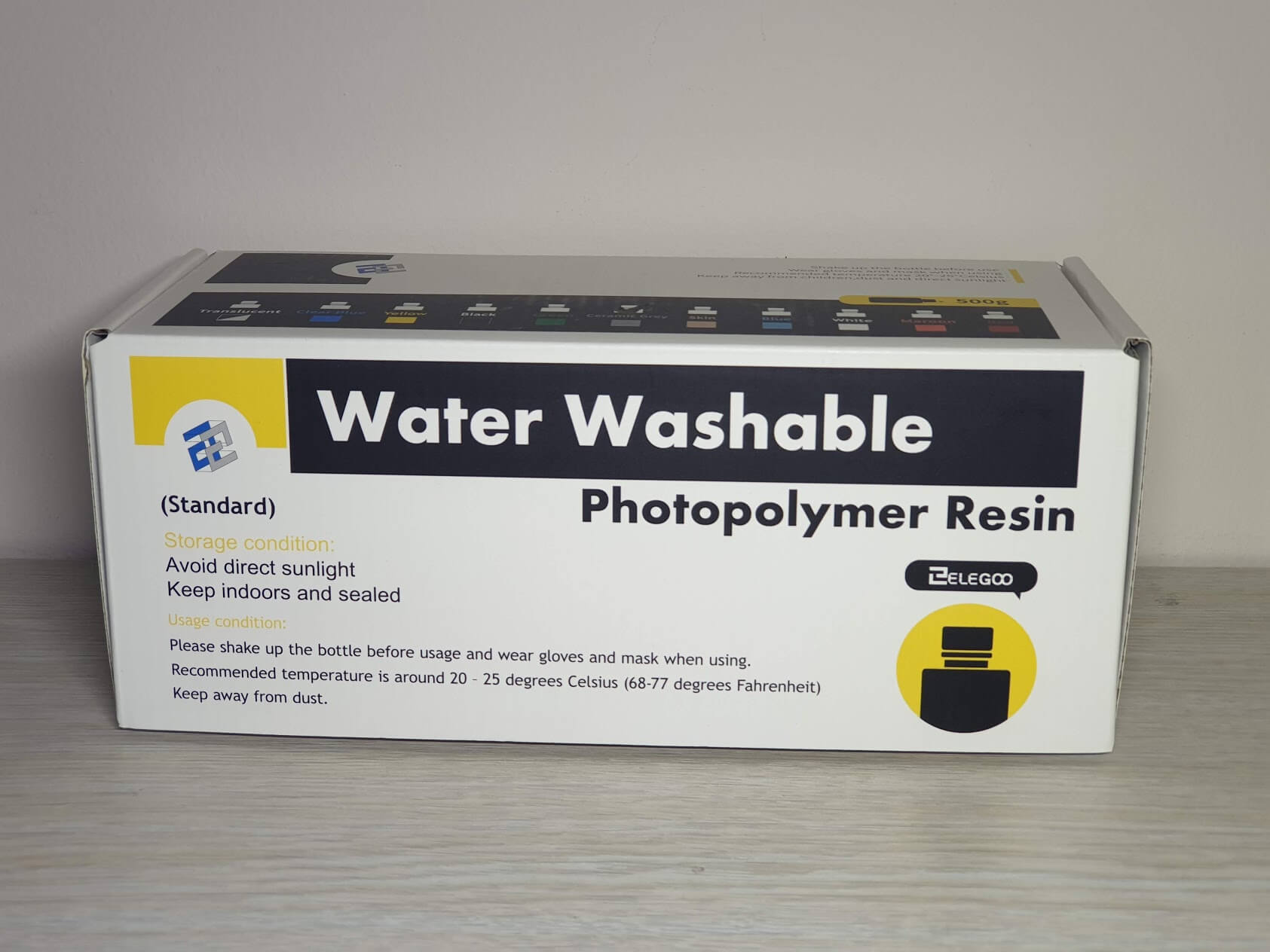 ELEGOO Water Washable Resin Review | 3D Print Beginner