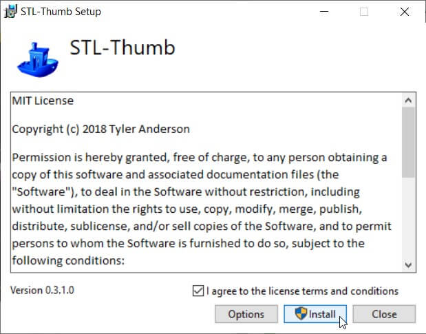 STL Thumb License Agreement | How to Enable STL Thumbnails in Windows 10?