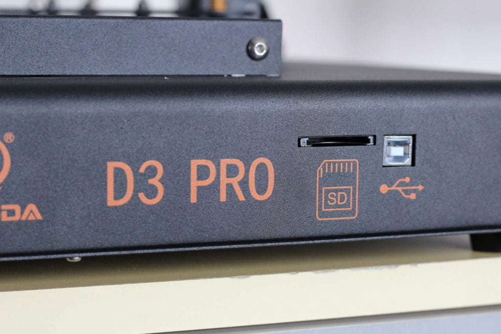 Mingda D3 Pro SD card slot | Mingda D3 Pro Review: Sidewinder X1 Alternative