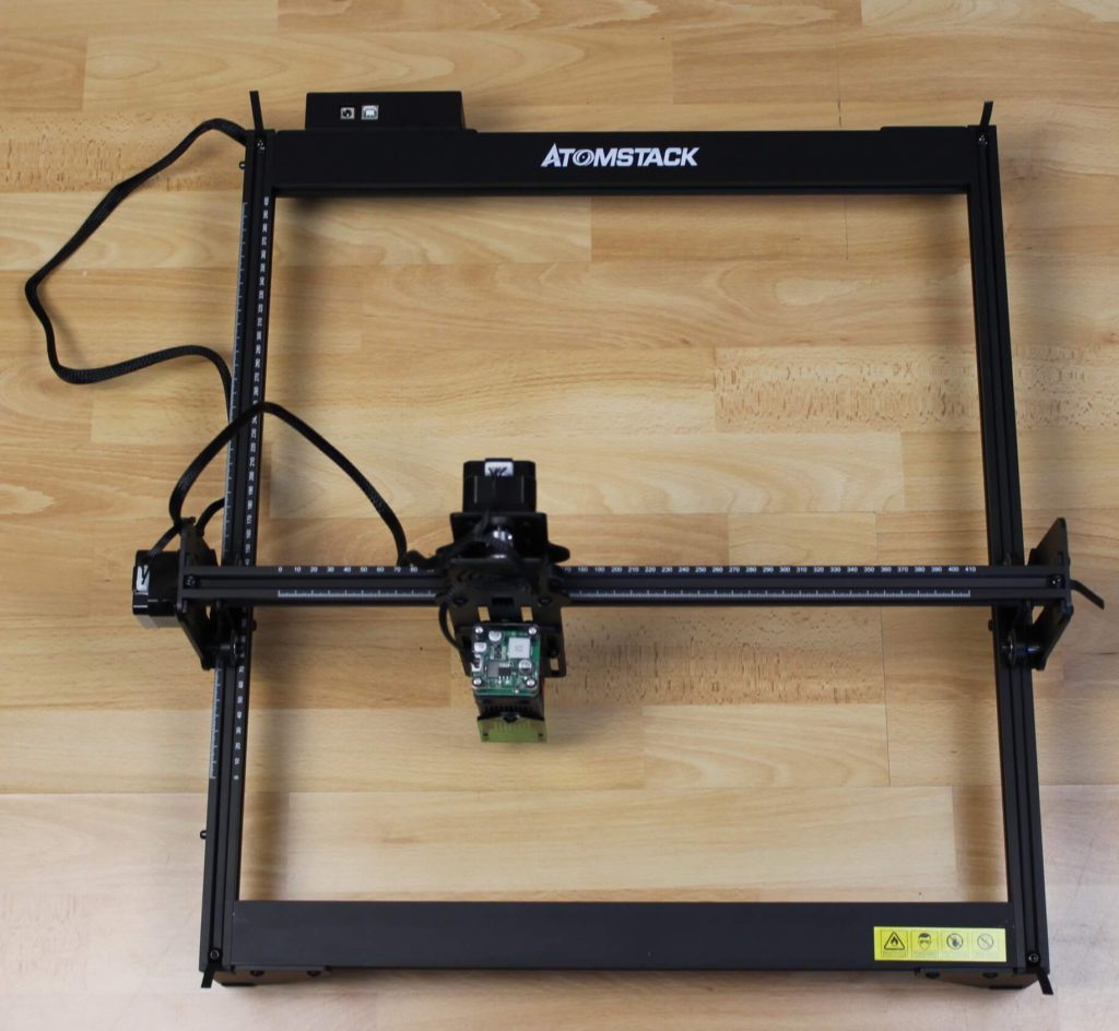 ATOMSTACK A5 Assembled | ATOMSTACK A5 Laser Engraver Review