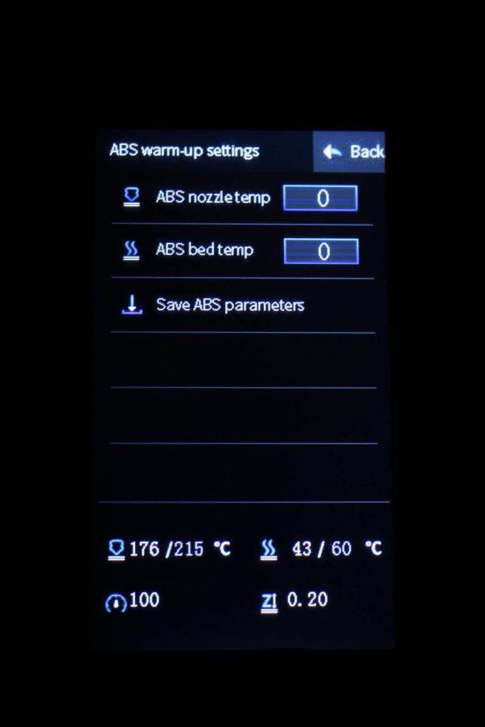 CR 6 SE Touchscreen Interface 10 | Creality CR-6 SE Review: Ender 3 Evolution