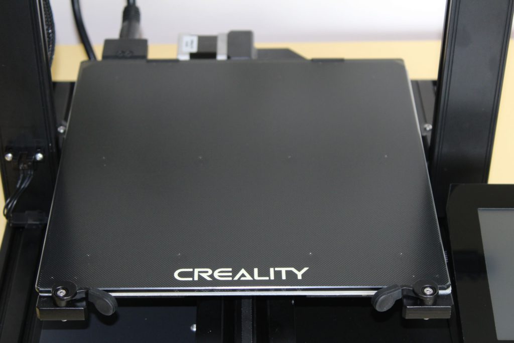 Carborundum glass bed on Creality CR 6 SE | Creality CR-6 SE Review: Ender 3 Evolution