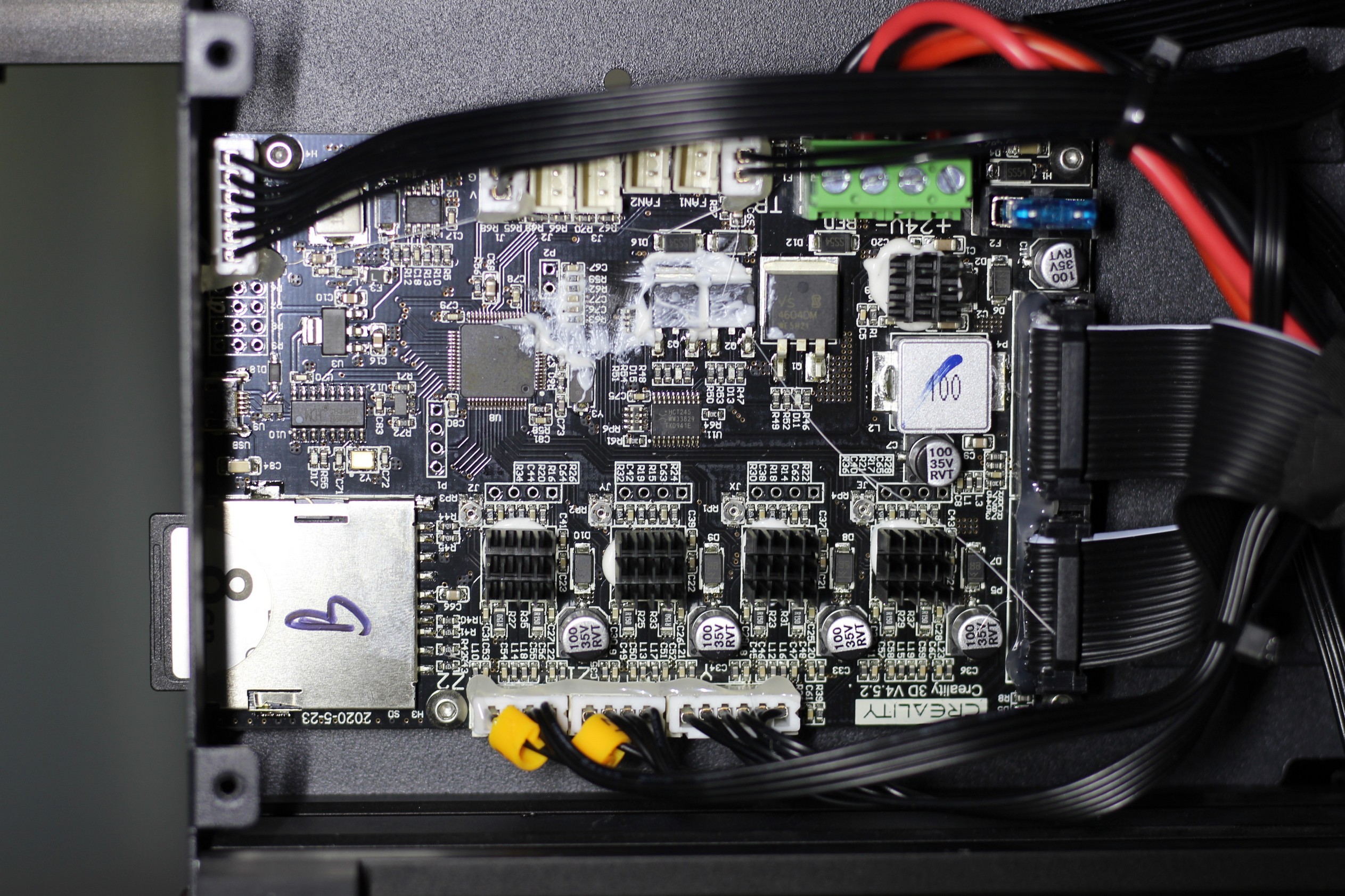 Creality V4.2.2 Board Diagram