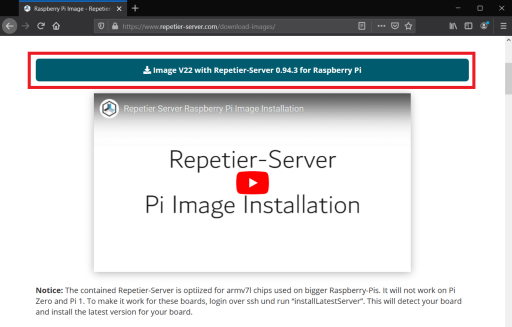 Download Repetier Server | Install Repetier Server on Raspberry Pi
