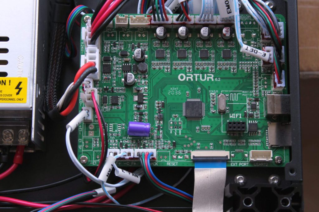 Ortur Obsidian 32 bit Board | Ortur Obsidian Review: Feature Packed 3D Printer