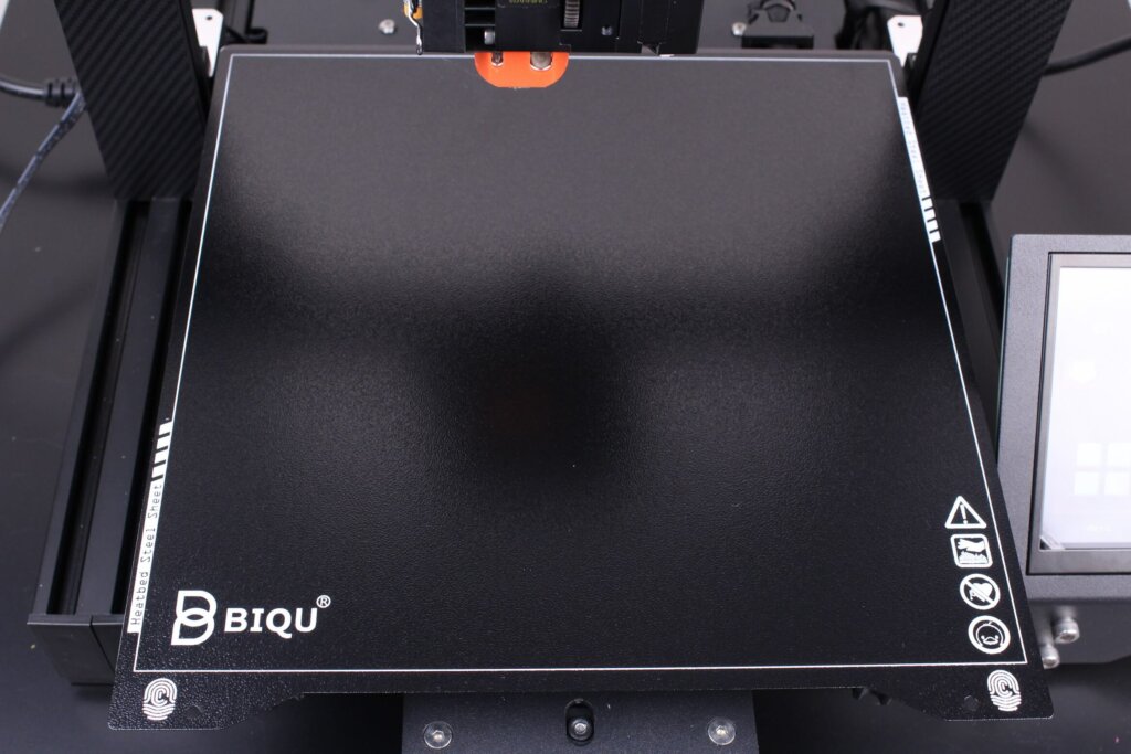 BIQU SSS flexible plate on BIQU BX 1 | BIQU BX Review: Ultimate 3D Printer for Enthusiasts?