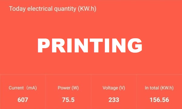 Kingroon-KP3S-Printing-Power-Draw