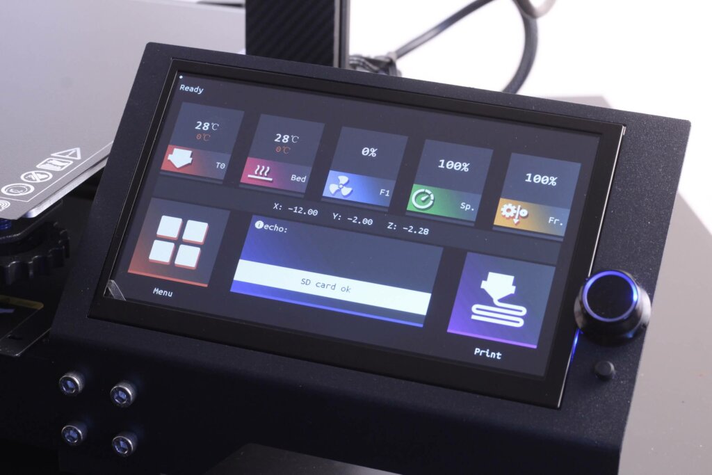 TFT70 Touchscreen on BIQU BX | BIQU BX Review: Ultimate 3D Printer for Enthusiasts?