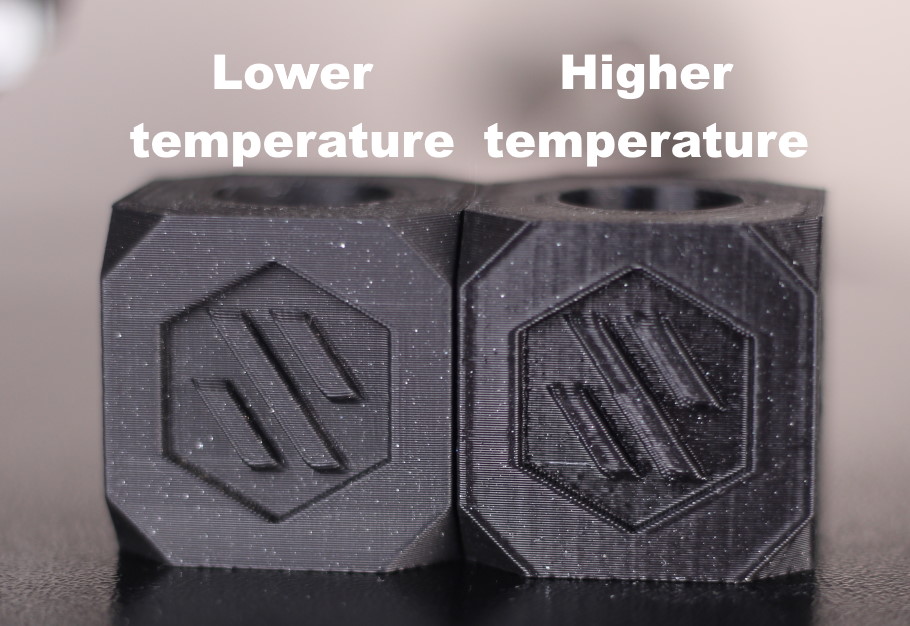 temperature difference for filament different printing temperature changes the finish | 3D Printing Tips to Improve Print Quality