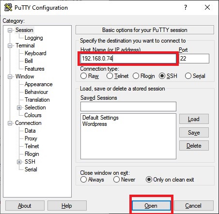 Connect to FluiddPi using Putty | How to Install Klipper on FLSUN Super Racer: Config and Setup