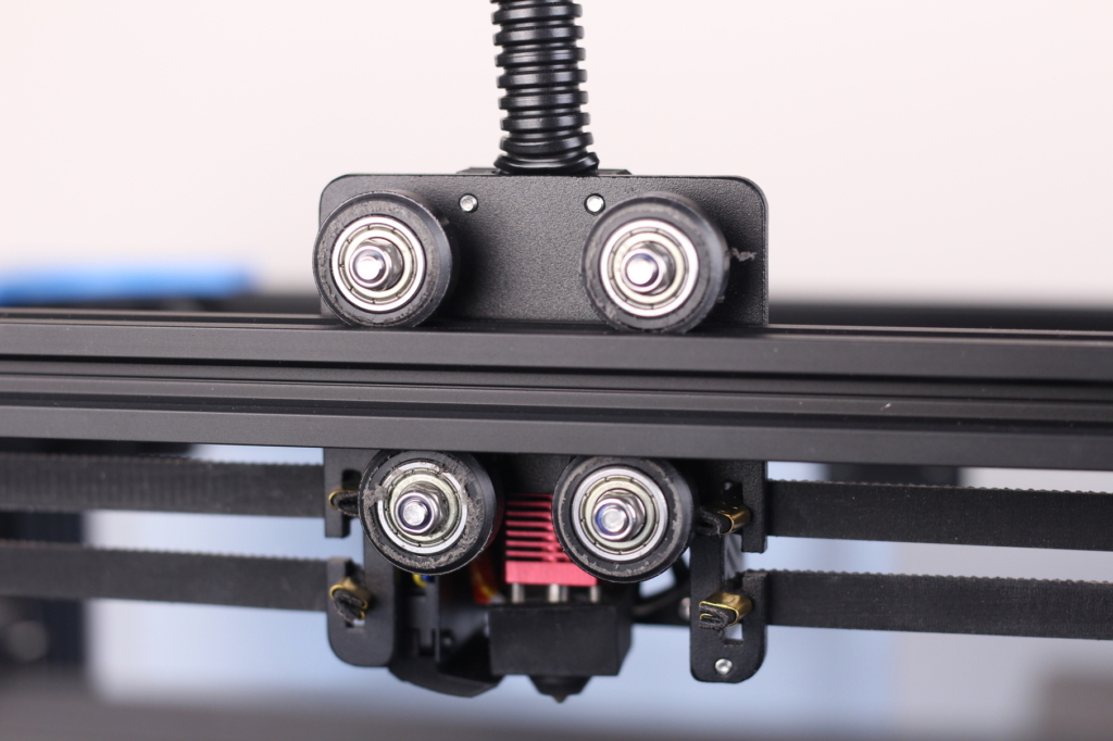 Ender 6 V slot wheels wear | Creality Ender 6 Review: Semi-Enclosed Core XY 3D Printer