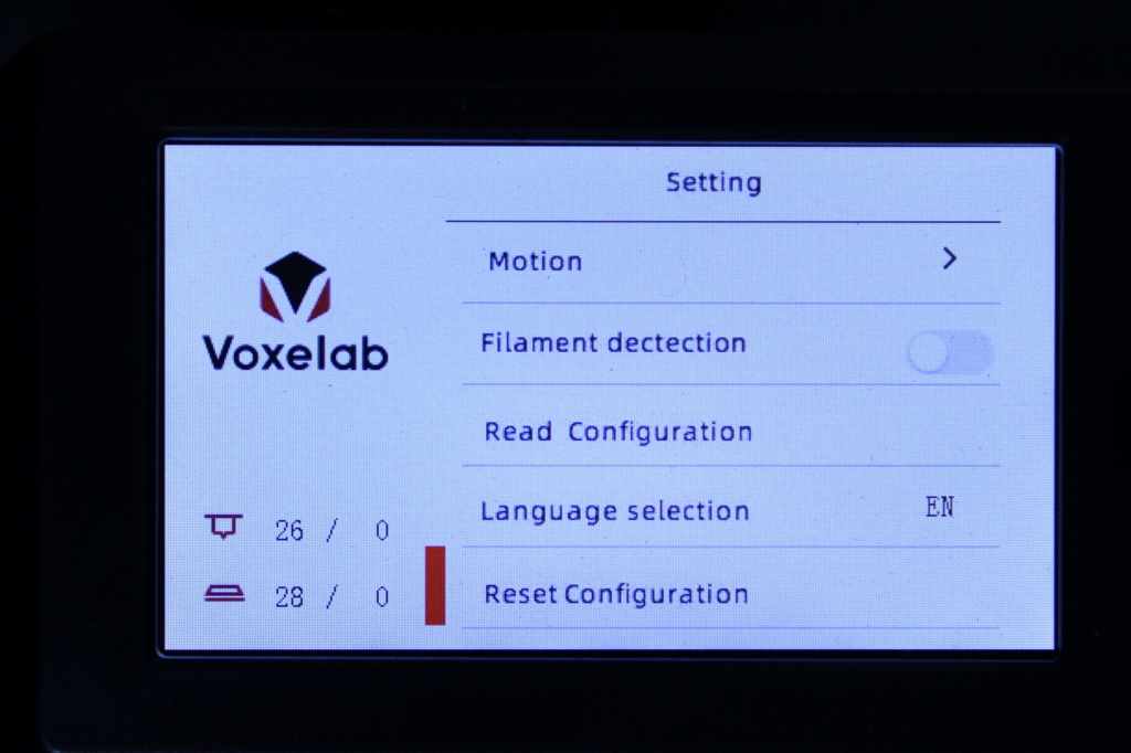 Voxelab-Aquila-Screen-Interface-7