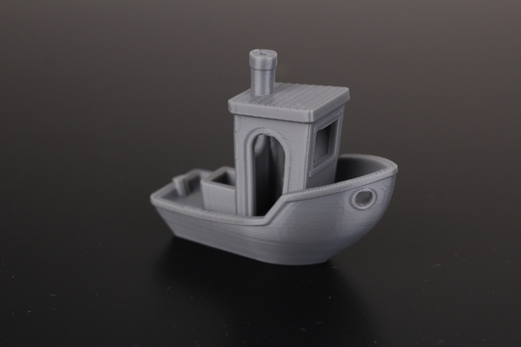 100-mms-3D-benchy-on-Ender-6-with-BIQU-H2-1