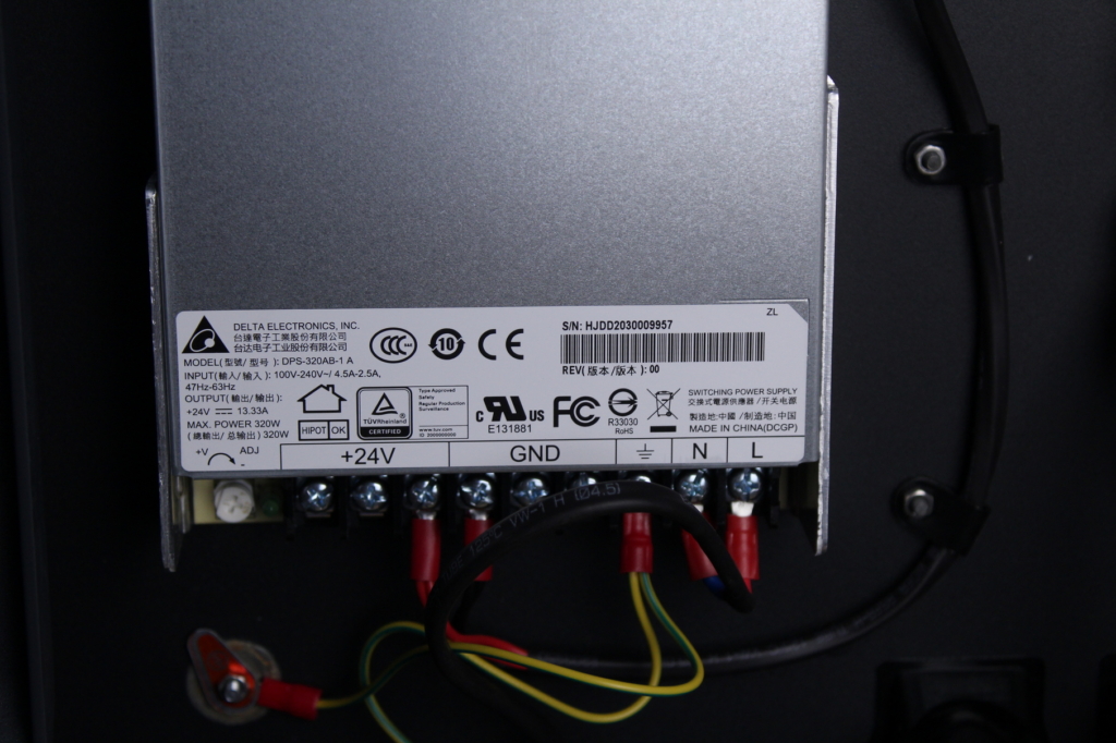 Delta power supply on Flashforge Creator Pro 2 | Flashforge Creator Pro 2 Review: Enclosed IDEX 3D Printer