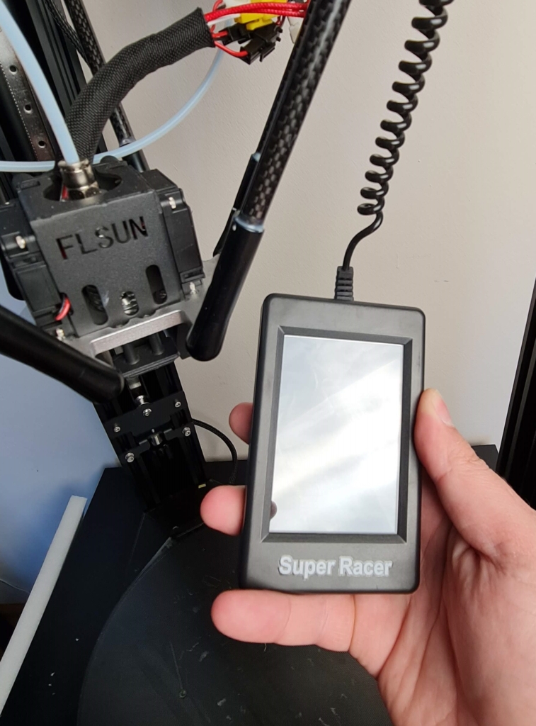 Super Racer Removable Screen | Flsun Super Racer (SR) Review: Fast Delta 3D Printer