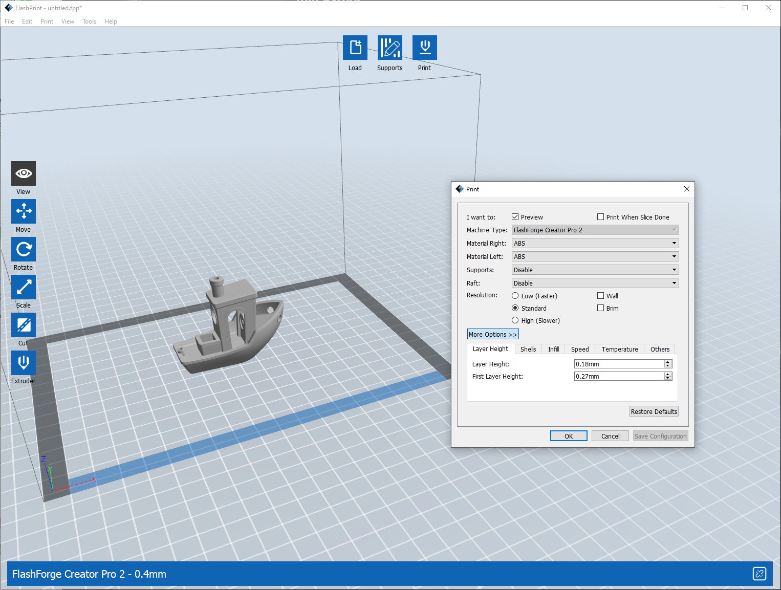 Flashprint generated G-Code bug? : r/FlashForge