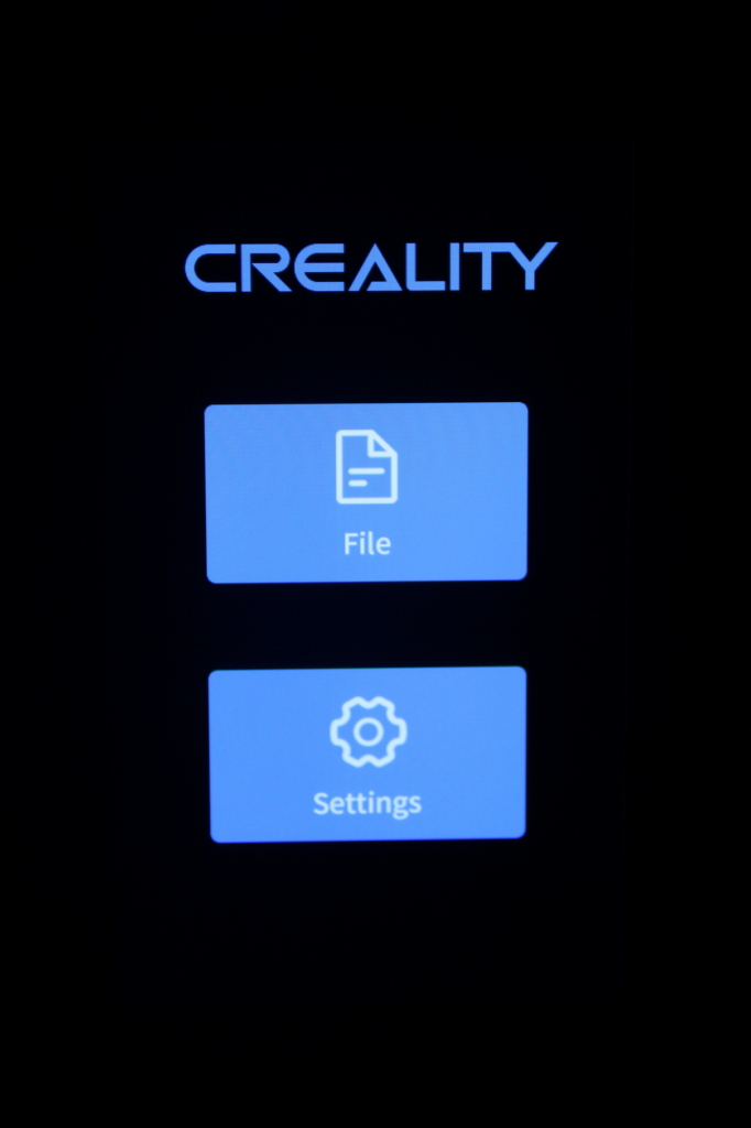 Creality HALOT SKY touchscreen interface 1 | Creality HALOT SKY Review: Worthy of the Premium Price?