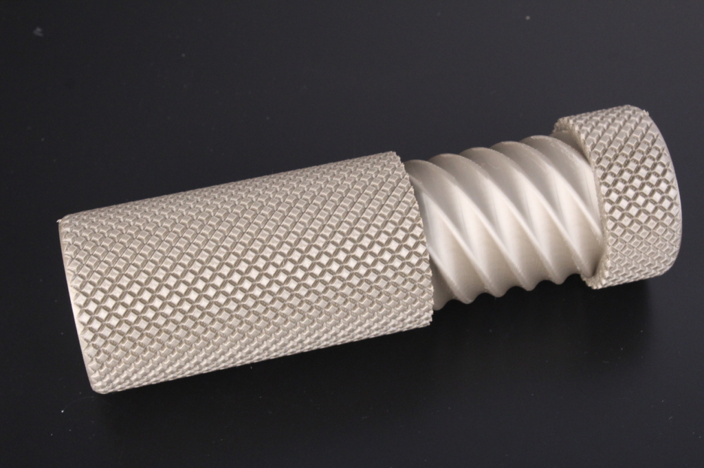 Knurled Twist Container printed on Anycubic Vyper 2 | Anycubic Vyper Review: Better than CR-6 SE?