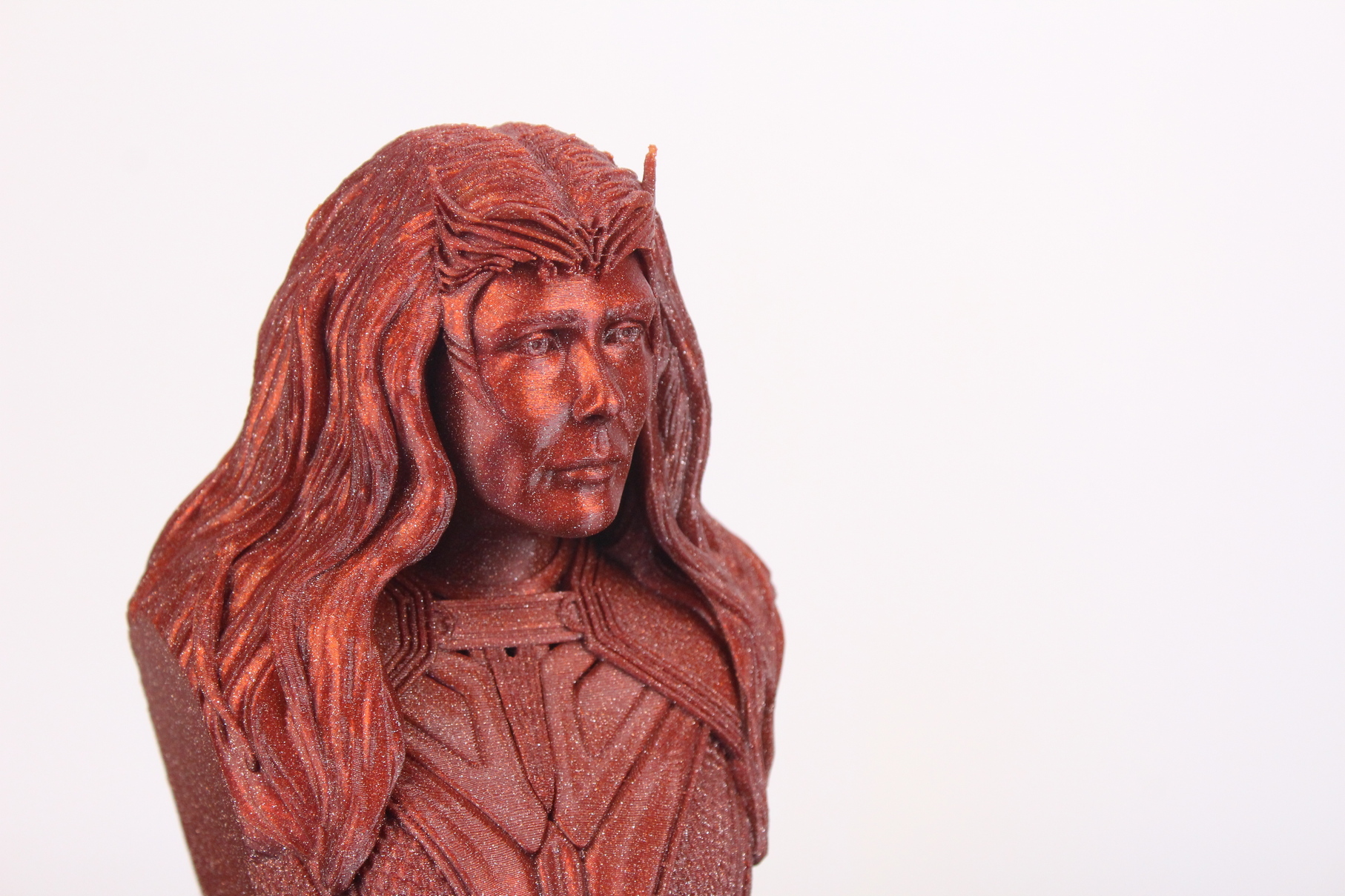 Scarlet Witch printed on the Voxelab Aries 7 | Voxelab Aries Review: A Worthy Upgrade for the Aquila?