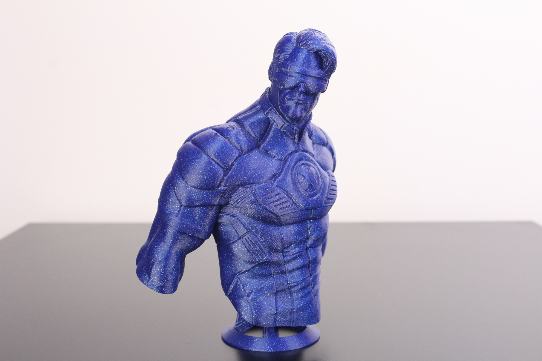 Cyclops printed with Glint filament Good Lighting | The Quest for Perfect 3D Prints: Are those even possible?
