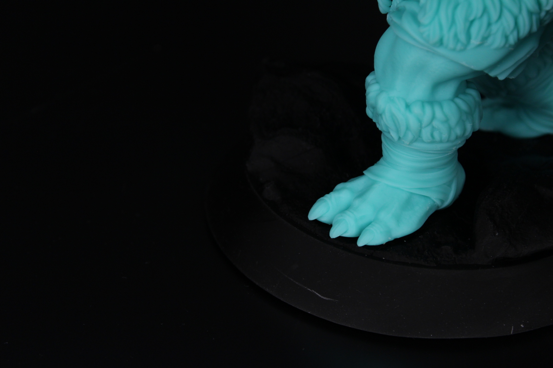 Troll Tablet Holder printed on Creality HALOT SKY 9 | Anycubic Wash and Cure Plus Review: Effortless Resin Cleaning Solution