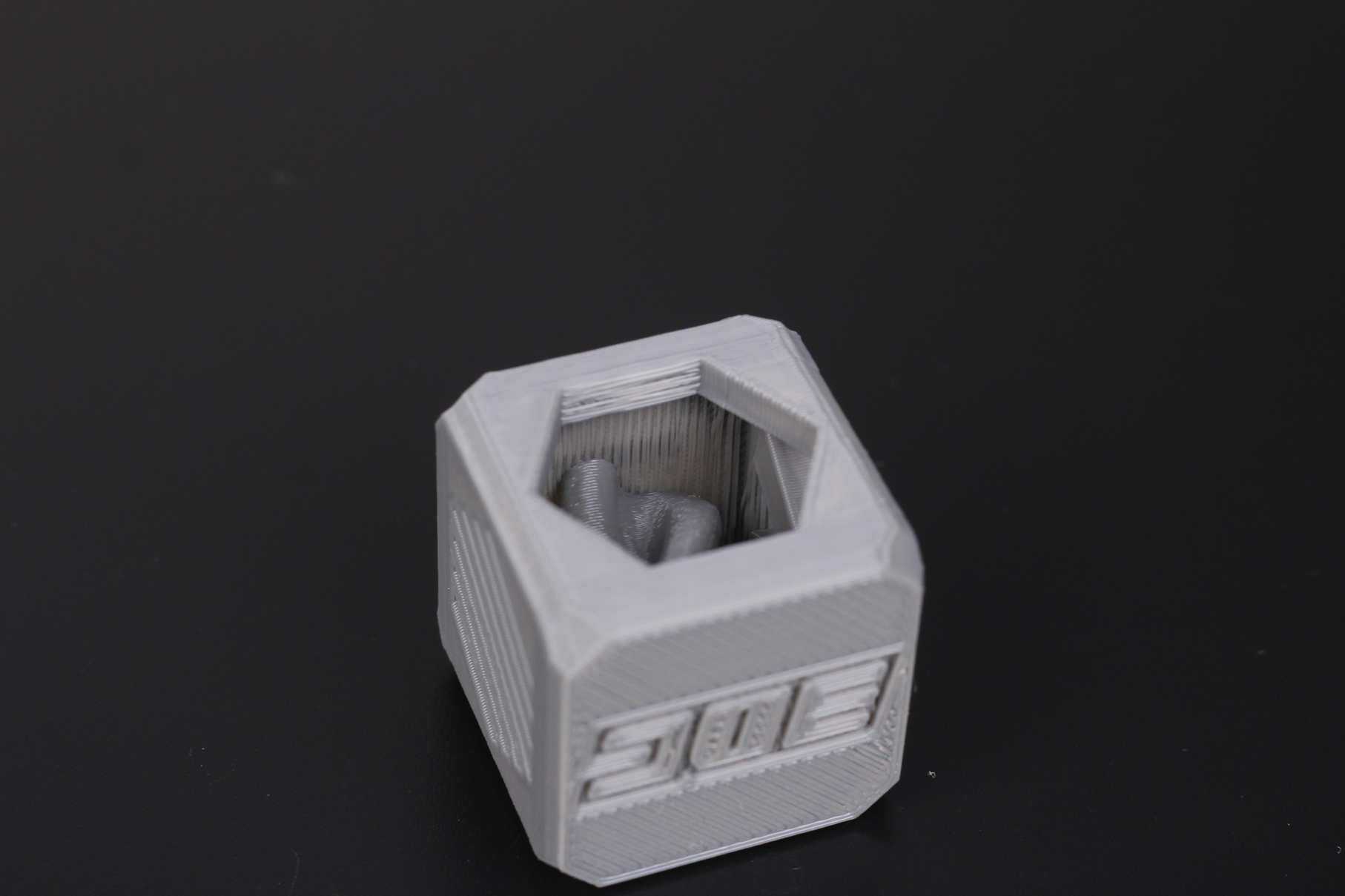 Helix Cube Test Print on Sidewinder X2 2 | Artillery Sidewinder X2 Review: A Refined Sidewinder X1?