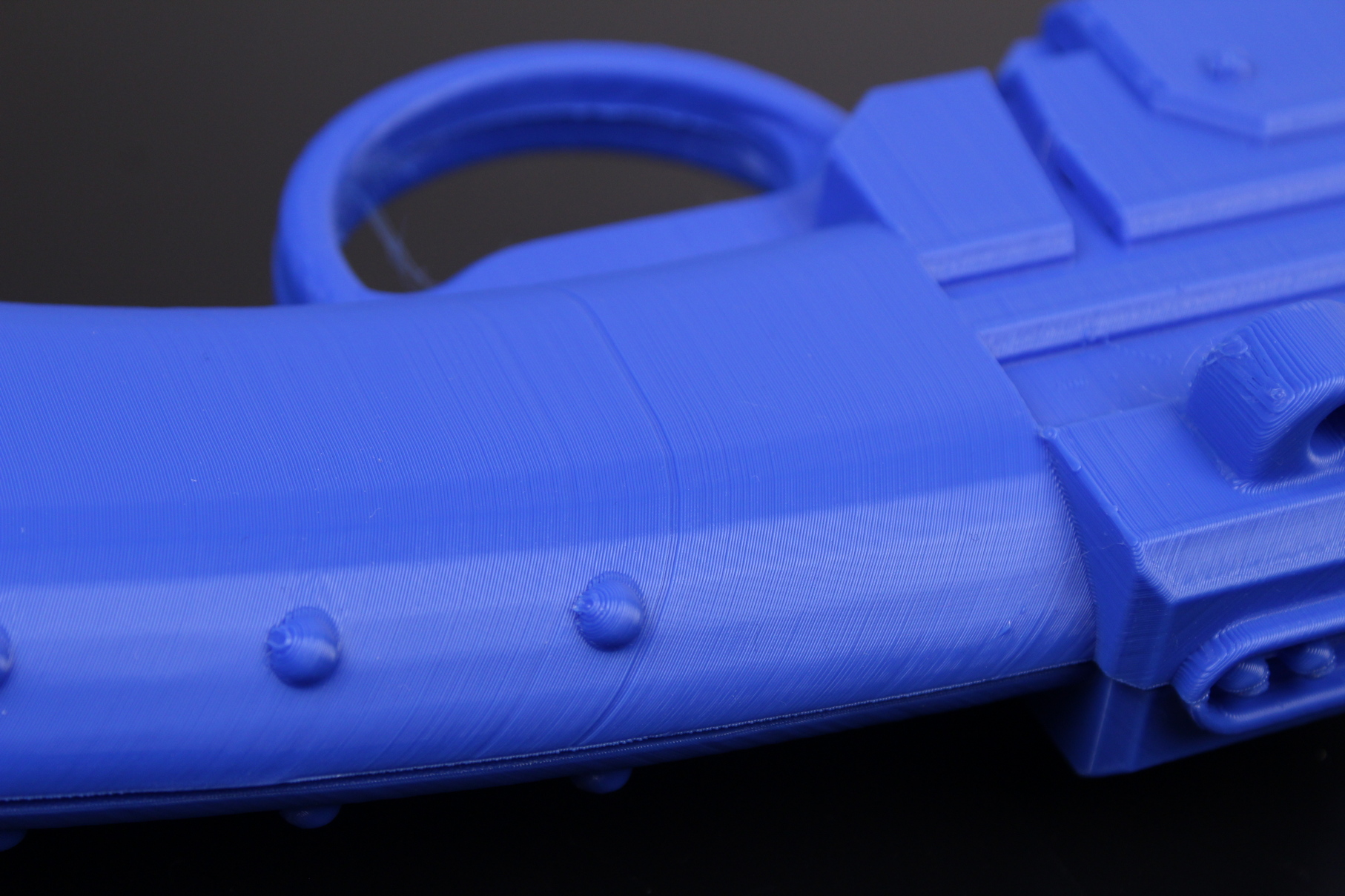 Mandalorian Rifle printed on the CR 30 3DPrintMill 2 | Creality 3DPrintMill (CR-30) Review: Belt Printer for Batch 3D Printing