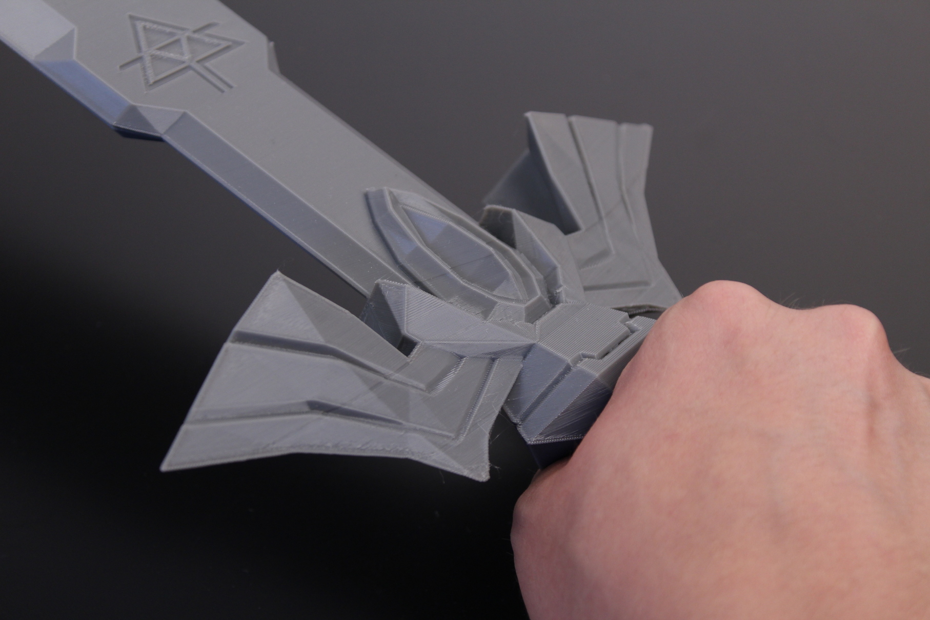 Master Sword printed on Creality CR 30 3DPrintMill 8 | Creality 3DPrintMill (CR-30) Review: Belt Printer for Batch 3D Printing