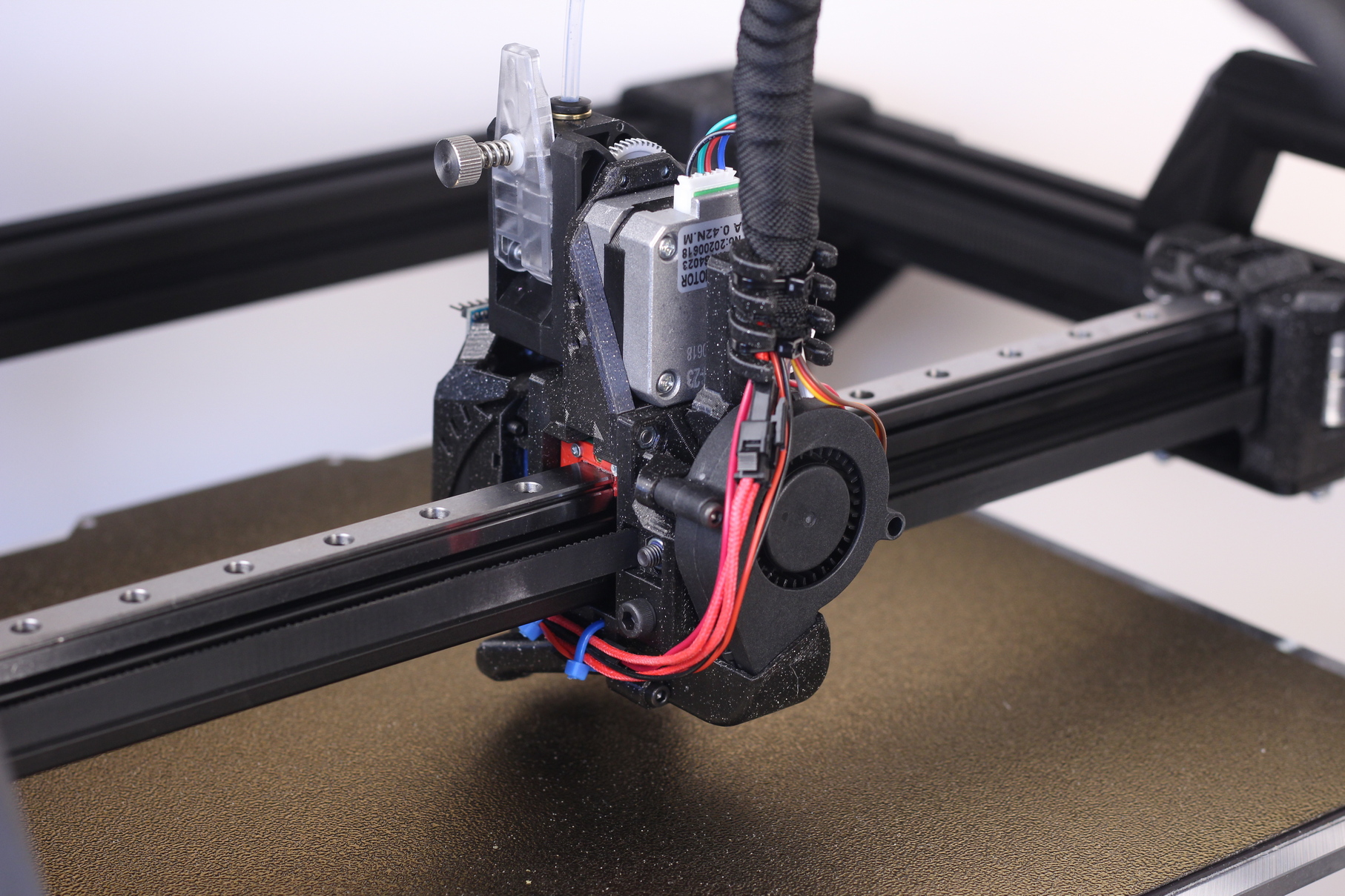 RatRig V Core 3 EVA mount with BMG and Dragonfly HIC 5 | RatRig V-Core 3 Review: Premium CoreXY 3D Printer Kit