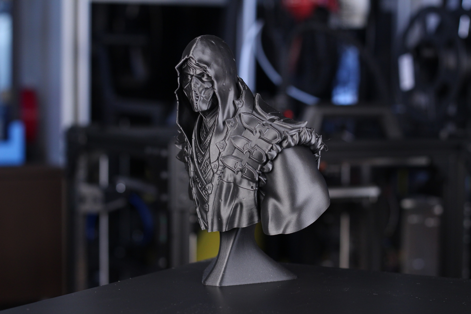 Scorpion Bust printed on the V Core 3 4 | RatRig V-Core 3 Review: Premium CoreXY 3D Printer Kit