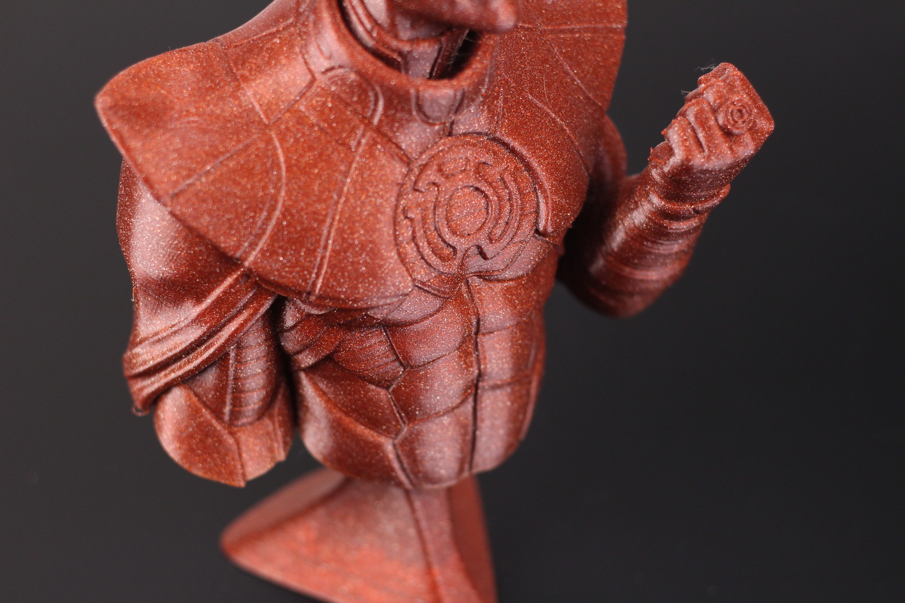 Sinestro Bust printed on the BIQU B1 SE Plus 1 | BIQU B1 SE PLUS Review: SKR 2 and ABL from Factory