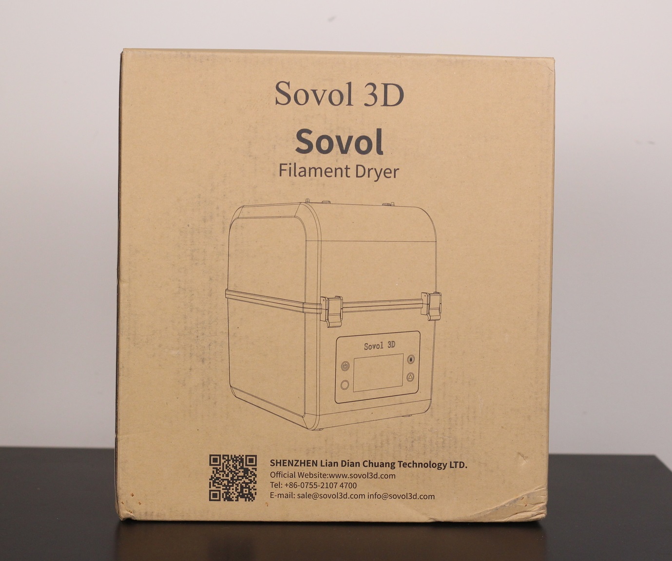 Sovol SH01 Filament Drier Packaging | Sovol Filament Dryer Review: Does it really work?