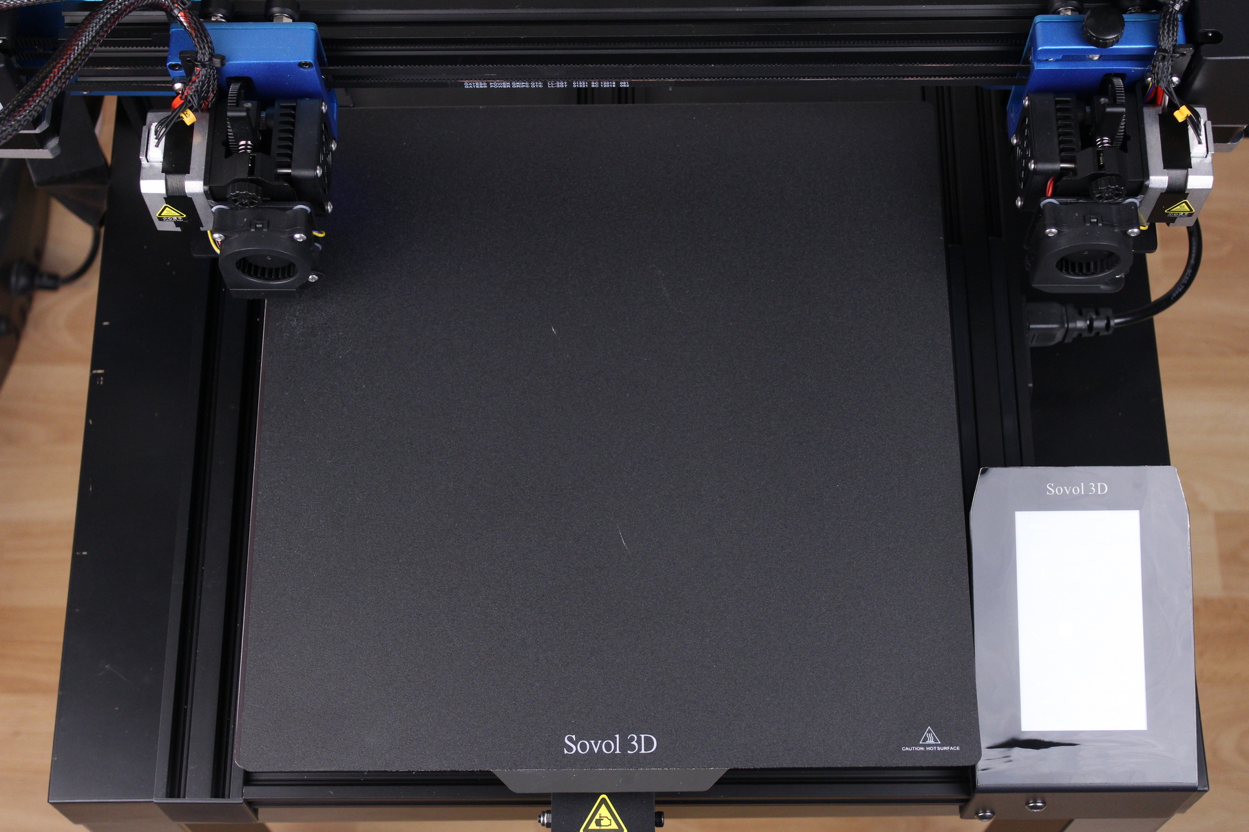 Sovol VS04 Magnetic Flexible Print Surface 2 | Sovol SV04 Review: Large Format IDEX 3D Printer