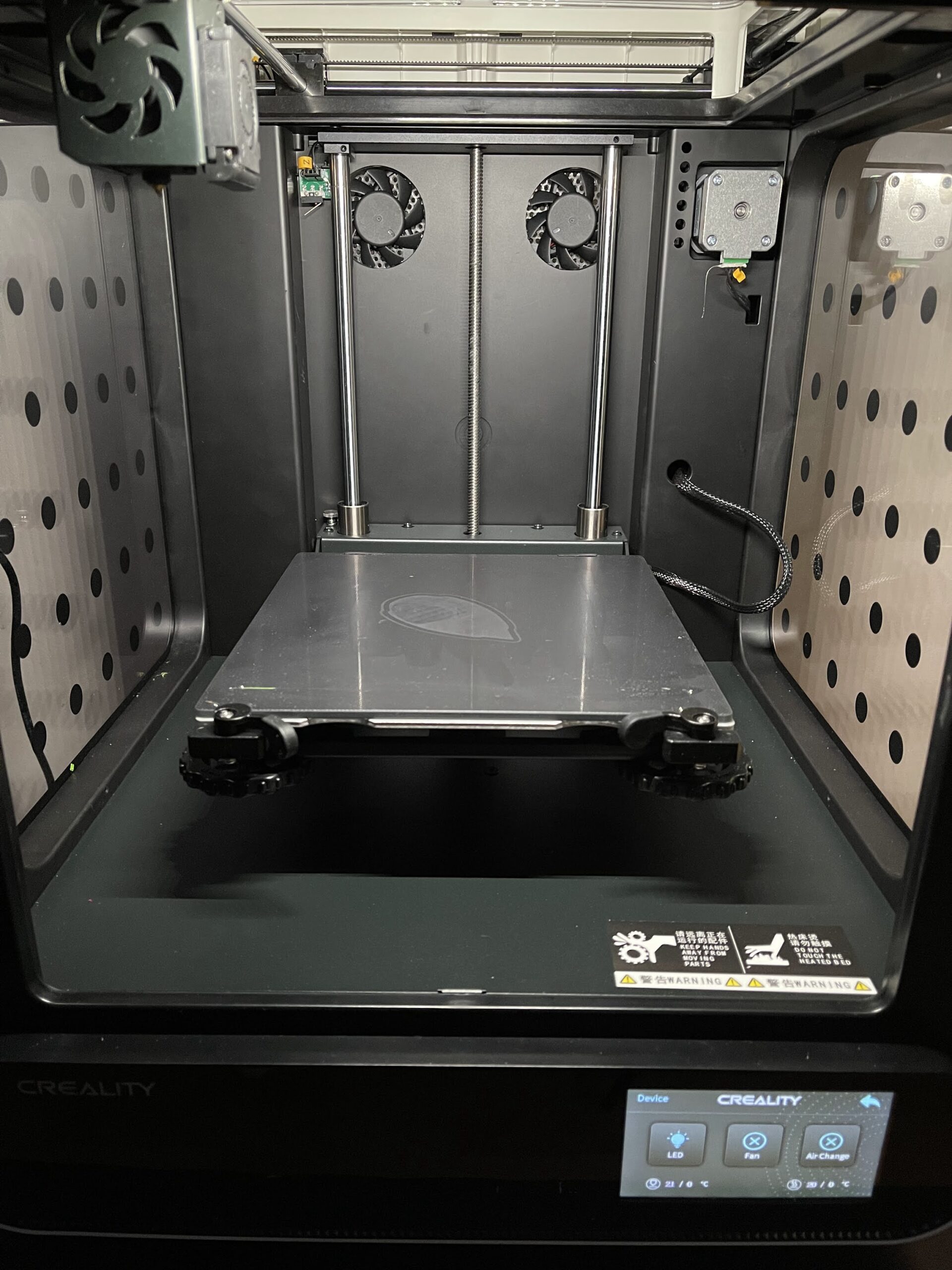CR 200B Lighting scaled | Creality CR-200B Review: Budget Enclosed 3D Printer