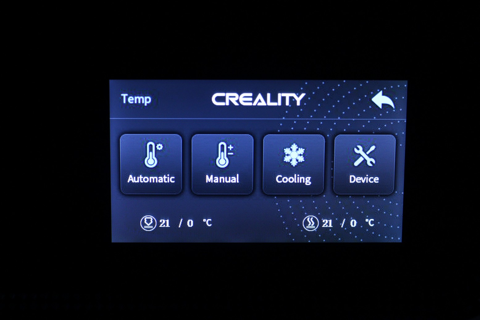 CR 200B Review Touchscreen Interface 3 | Creality CR-200B Review: Budget Enclosed 3D Printer