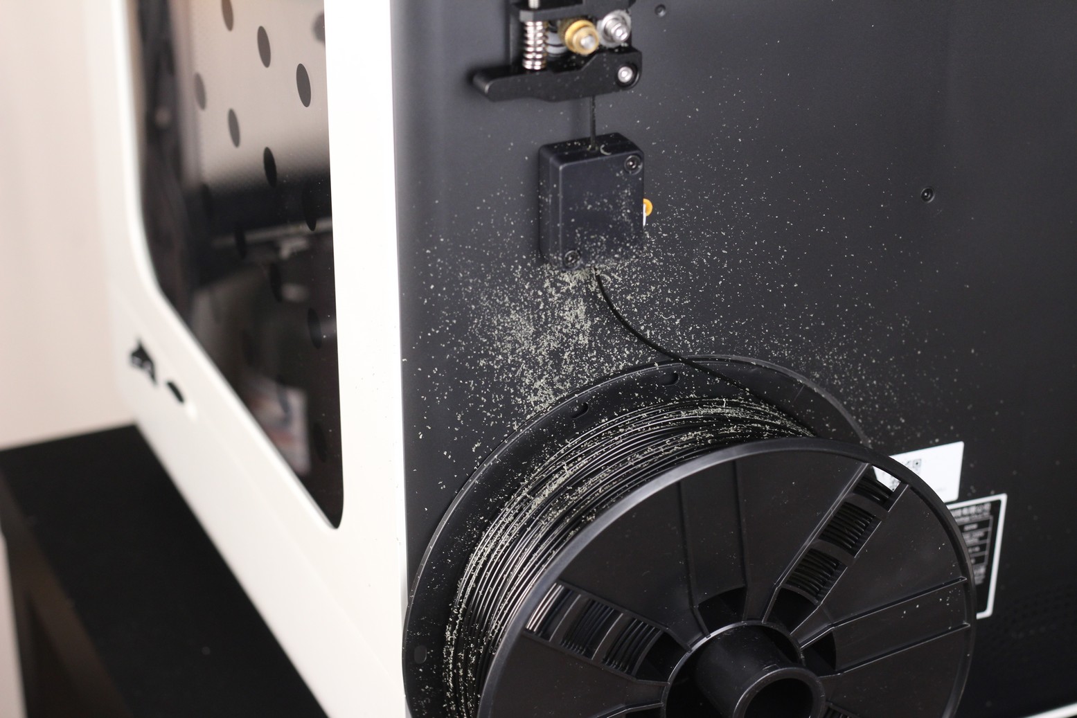 Filament grinding on Creality CR 200B | Creality CR-200B Review: Budget Enclosed 3D Printer