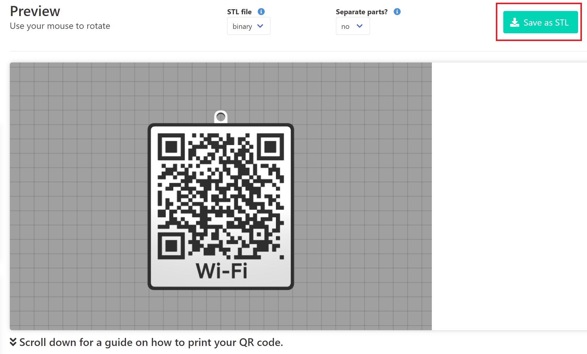 Save STL for Wi Fi coaster | Forget Wi-Fi Passwords: Print a Wi-Fi Coaster