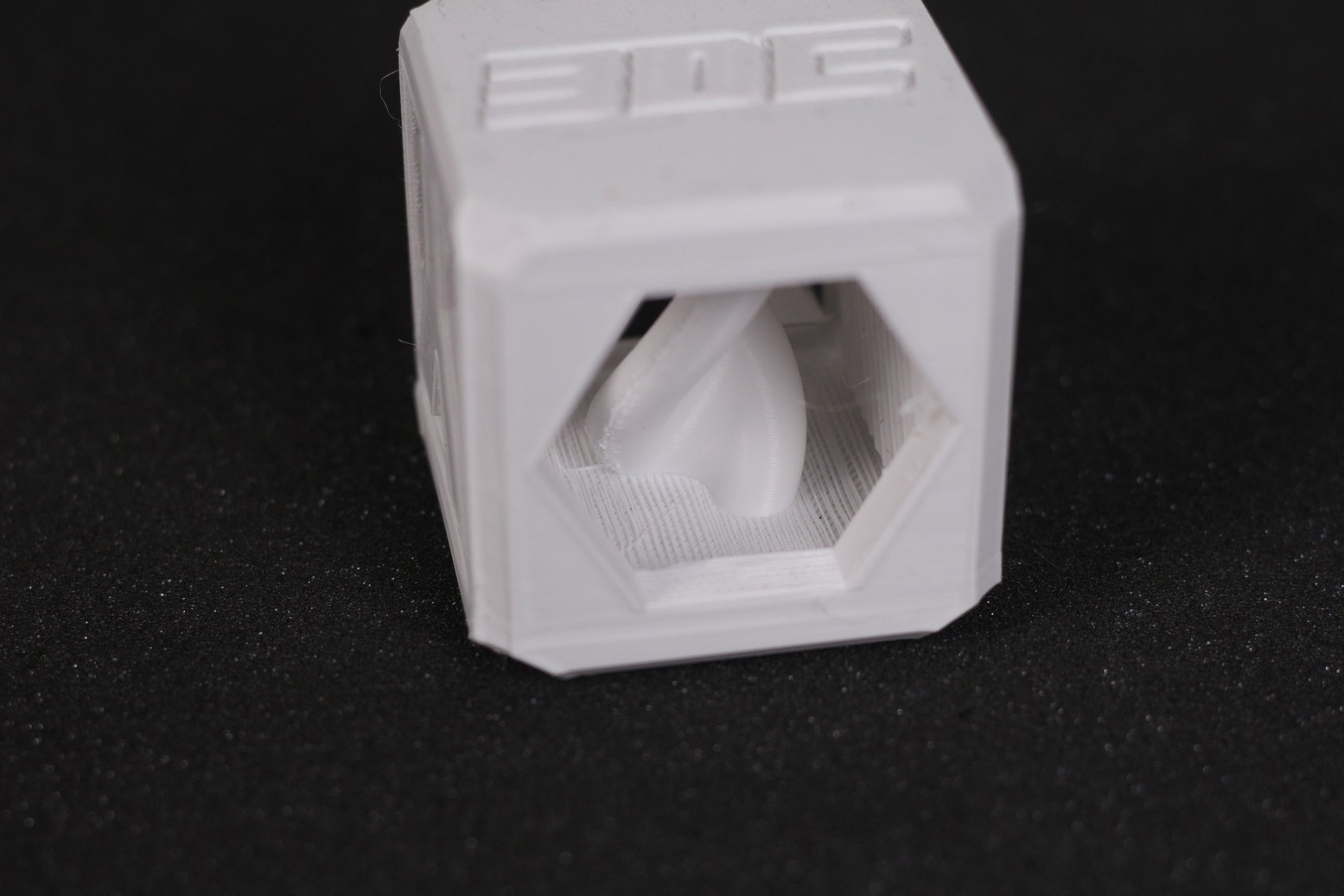 200 Helix Test Cube printed in PETG 6 | Creality Ender 2 Pro Review: Is it worth it?