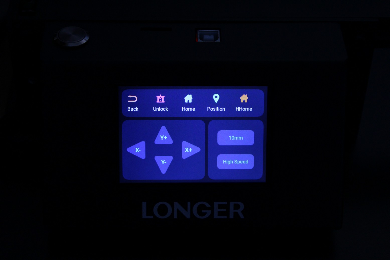 LONGER RAY5 Touchscreen Interface 4 | LONGER RAY5 Laser Engraver Review