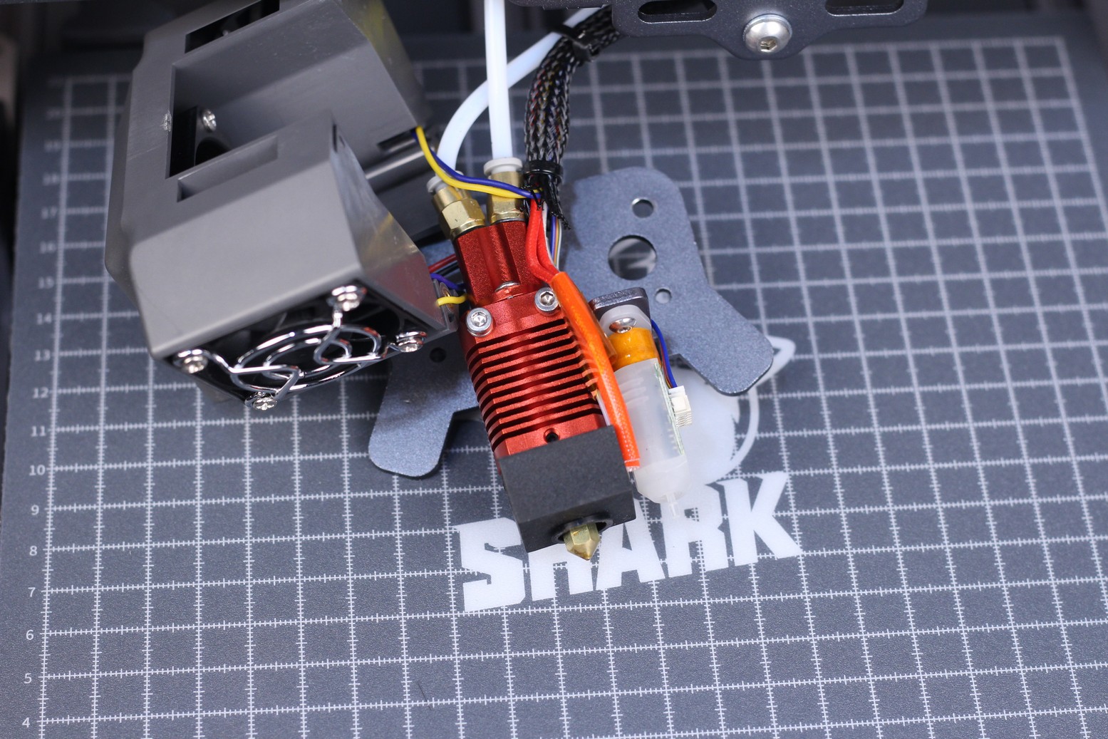 LOTMAXX Shark PTFE Lined Hotend | LOTMAXX SC-10 Shark V2 Review: Dual Color Printing and Laser Engraving